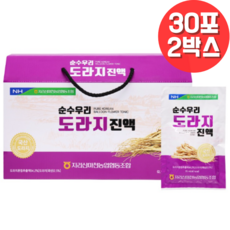 농협 국내산 100% 도라지진액 HACCP인증, 2박스, 2.1L