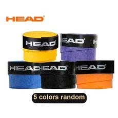 테니스 라켓 오버그립 5개입 논슬립 땀흡수 패들 그립테이프 블루 배드민턴 스쿼시 탁구 라켓스포츠 그립감 미끄럼방지 내구성 교체용 액세서리 스포츠용품 초보자 중급자 프로 연습용 경기, China Mainland, Random color