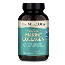 DR. MERCOLA 海洋膠原蛋白錠, 1罐, 90顆