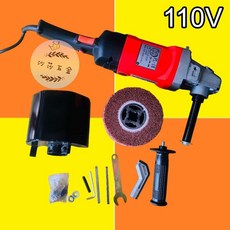 沙莎五金 工業級 1400瓦 不鏽鋼調速拉絲機組 鏡面金屬拋光打磨多功能