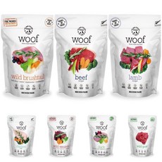 紐西蘭 NZ natural woof 狗狗冷凍乾燥生食餐, 280g, 1個, 野生狐袋鼬
