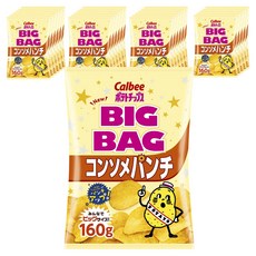 Calbee 卡樂比 洋芋片大袋清湯料 170gx12 包 170 公克 (x12), 24個, 160g