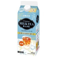 밀크티 미쓰이 농림 닛토 홍차 베이스 480ml 종이팩 x 12개입