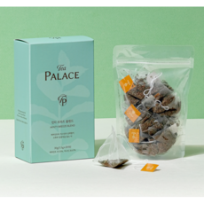 [티팰리스] 민티브리즈 페퍼민트 루이보스 블렌드 허브차 차명인의 티팰리스 7데일리티 20티백, 1개, 20개입, 1.5g