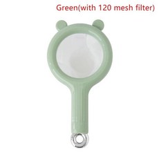 채반 플라스틱 미세 그물 필터 두유 커피 요구르트 주스 꿀 스트레인 주방용, 1개