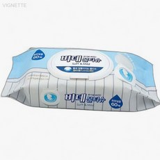 변기에 버리는 비데 물티슈 60매 약산성티슈 캠핑용티슈, 1개, 1g, 1L