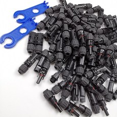 2Y 3Y 4Y 태양광 발전 패널 어댑터 케이블 커넥터 Y형 5방향 플러그 배터리 플레이트 어셈블리의 병렬 연결, 50 Pairs mc4, 18 50 Pairs mc4