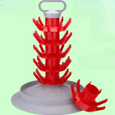 건조대 유리 맥주 술집 와인 건조기 배수구 홈브루 홀더 세척기, 병세척 기 병거치대 미