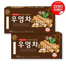 우리차 우엉차, 1g, 100개입, 2개