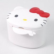 산리오 정품 헬로키티 인비절라인 마우스피스 세척용 컵, 1개