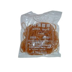 三美牌 #30橡皮筋/特強膠圈 1/2 4兩 - 高彈性耐用橡皮筋，適用於辦公室、家庭, 1個