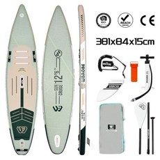 小島生活 SUP 槳板 立槳 充氣滑水板 基礎配色款 - 全新現貨, 3.81 後裔綠, 1個