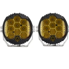 LED 안개등 오프로드 스포트라이트 ZK20 7 인치 90W 3000K 노란색 4x4 SUV, 01