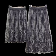 여성 시스루 스커트 데이트 속치마 이너 슬림핏 얇은 망사 캐주얼 빅사이즈