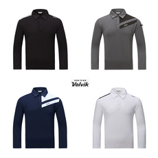 볼빅 긴소매골프티셔츠 기능성기모카라셔츠