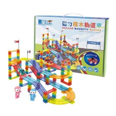 博士積木 磁力積木軌道車-152pcs, 1個