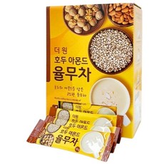 더원 호두 아몬드 율무차 고소하고 부드러운맛, 18g, 40개입