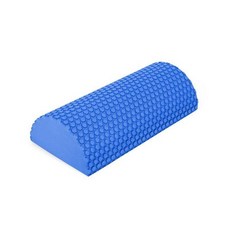 반원형 폼롤러 EPP 하드 마사지 요가 스트레칭 롤러 운동 보조, 1개, 30cm 블루 EVA