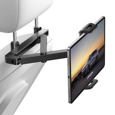 JOYROOM 汽車後枕平板手機支架 JR-ZS433, 黑色, 1個