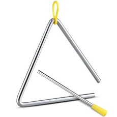 트라이앵글 타악기 어린이용 소형 5촌 퍼커션 연주체 명악기 발표회 재미있는 악기