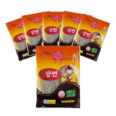 국내생산 진표당면, 6개, 500g