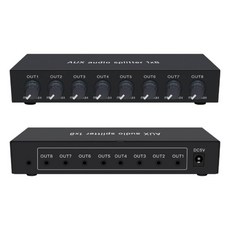 AUX 音頻分離器 1x8, 1個, 40-065-02
