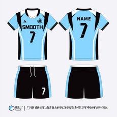 배구복 세트 번호인쇄 맞춤제작 체육대회 중고등학교 단체복 팀복 유니폼, 6501 남성용 블루