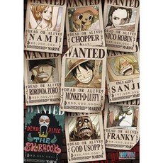 NEW 150피스 버티컬 현상수배 원피스 직소퍼즐 76406EA 1(ea), 1개