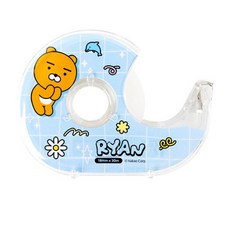 카카오프렌즈 세이치즈 다용도 투명 테이프 디스펜서, 1개, 라이언