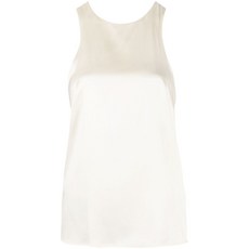 루루스튜디오 실크 트위스트 디테일 레이서백 탑