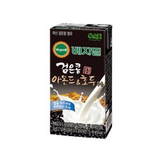 베지밀 검은콩과 아몬드호두 두유 190mlx24개, 24개, 190ml