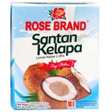 Rose Brand 玫瑰椰漿, 1個, 855 鋁箔包（200ml）