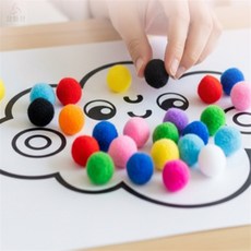 잡화정 뿅뿅이 50mm 아기놀이공, 초록