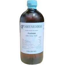 正勤 丙酮 試藥級 500ml, 1個