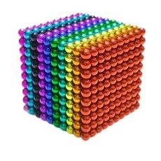 네오자석큐브 구슬자석 퍼즐 샤이닝 10색 100개, 1개, 5mm 실버 64개 스피너 포함
