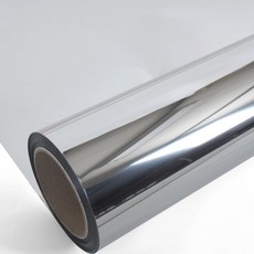 RSI 햇빛 자외선 시선차단 썬팅필름 맞춤재단, (반사)은색 (폭152)(길이50cm)