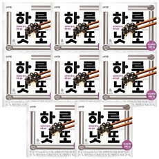CJ 하루낫또 국산 검정 약콩, 91g, 8개