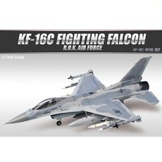 프라모델 1/72 파이팅 팰콘 KF-16C 밀리터리 전투기 모형조립 만들기 교구, 1개
