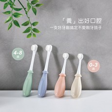 KUKU鴨 極細兒童 軟毛學握牙刷, 1個, 萬毛牙刷0-3歲藍色