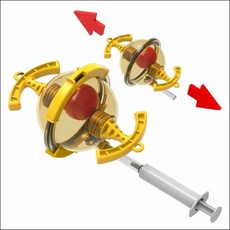 뉴 대형 대기압 실험장치(마그데부르크반구 실험)-JUP, 단품