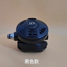 可開發票臺灣HS呼吸器全套裝備耐用款呼吸調節器器水下呼吸潛水器咬嘴調節 潛水呼吸器 潛水二級頭咬嘴 潛水二級調節器, 黑色呼吸器一個