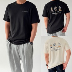 아디다스 테렉스 반팔 티셔츠 등산 캠핑 운동 폴리진 향균 쾌적한 반팔티 스탠다드핏