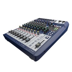 Soundcraft Signature 10 十軌USB混音器 內建效果器 贈專業錄音配件組, 不含配件贈品, 單色, Signature 10 不含配件