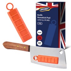 아케이바이 나이프 논스틱 자석 패드, 1개, 주황