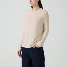 JAJU 여 소프트 긴팔 티셔츠 J115101102 549481