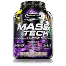 Muscletech Health MASS TECH碳水蛋白粉, 奶油餅乾, 1入, 3.18kg