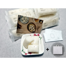 동해기정떡 60조각(4조각씩 개별포장)+선물용 쇼핑백 증정, 1.8kg, 1개