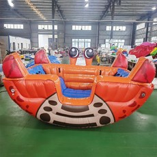 에어바이킹 튜브 놀이기구 에어바운스 물놀이 에어 해적 시소, 게점 6인용