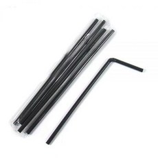 자바라 개별포장 블랙 빨대 50P 자바라스트로우 pre+07846cU