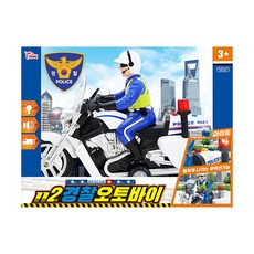 112 경찰 오토바이 경찰차 자동차 유아 장난감, 씽크 112경찰오토바이, 1개